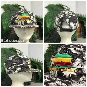 California Republic Hawaiian Rasta Hat